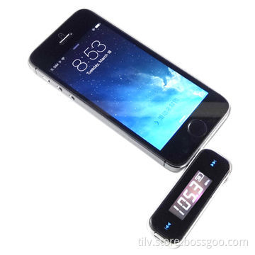 LCD Screen Car FM Transmitter for Mobile Phone